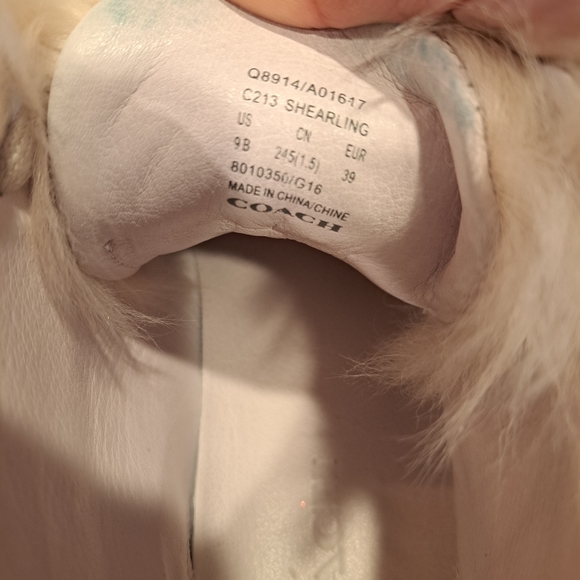 Coach C213 High Top Sneakers - Picture 13 of 13